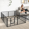 8 Panel 24 Inch Height Pet Fence Indoor Outdoor-24 inch - Gallery View 1 of 10