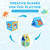 Colorful 8-piece educational interlocking baby play mat featuring animals and numbers, ideal for safe and imaginative.