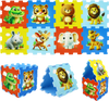 8-Piece Educational Animal Interlocking Baby Play Mat