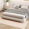EVA foam floor tiles with wood texture, ideal for bedrooms, offering protection and easy cleaning with interlocking.