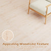 EVA foam floor tile with realistic wood texture, ideal for living rooms and offices, offering warmth and easy cleaning.