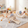 8-in-1 Foldable Climbing Toys for Toddlers Rocket-Themed-Natural - Gallery View 1 of 9