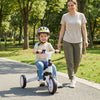 8-in-1 Folding Kids Tricycle with Removable Canopy and Push Handle-Pink - Gallery View 1 of 10