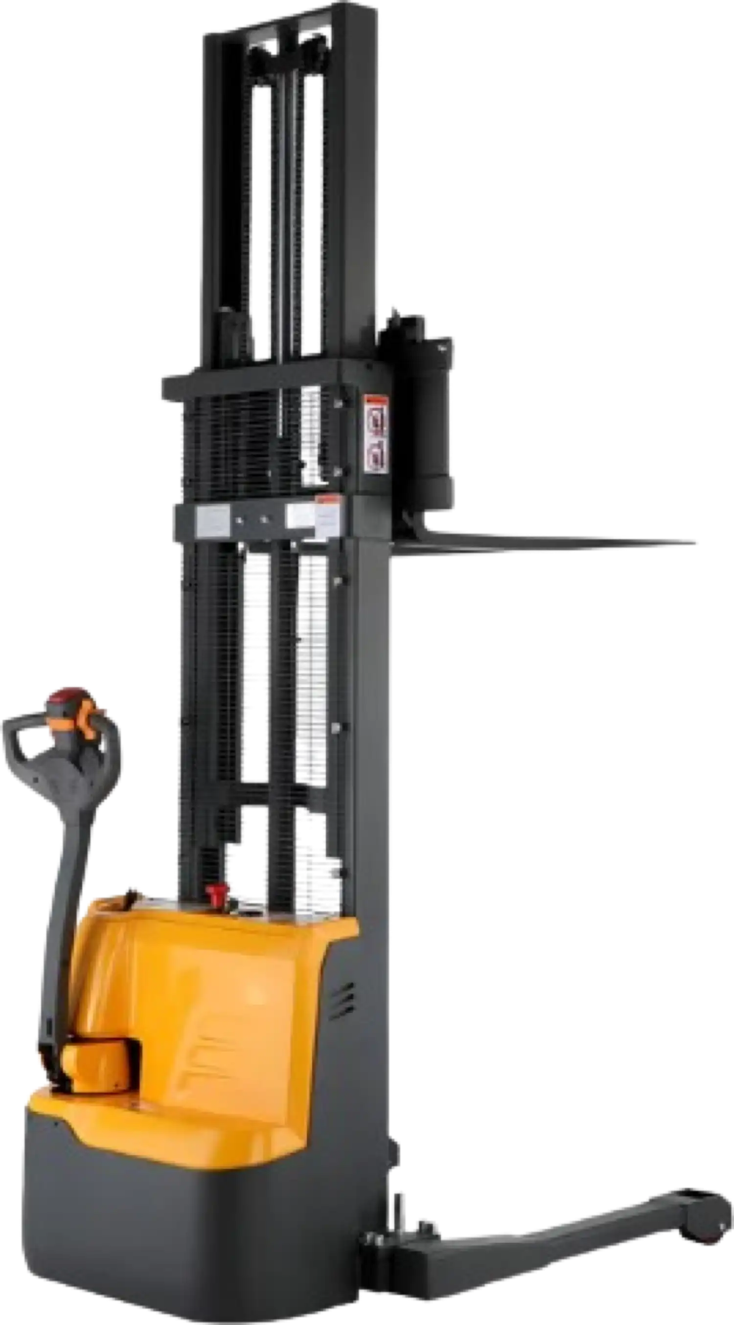Apollolift A-3039 Powered Forklift Electric Walkie Stacker with Straddle Legs 2640 lbs. Capacity 130