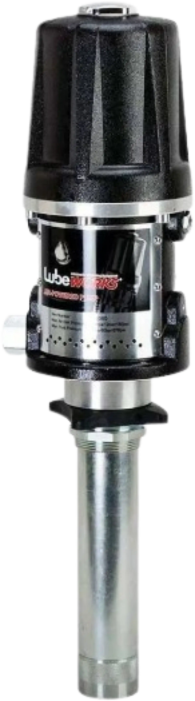 Lubeworks Air-Powered Oil Transfer Drum Pump 10.6 GPM 40LPM 5:1 870 PSI 17130503 New
