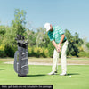 9.5 Inch Lightweight Golf Cart Bag with 15 Way Top Dividers-Green - Gallery View 1 of 10