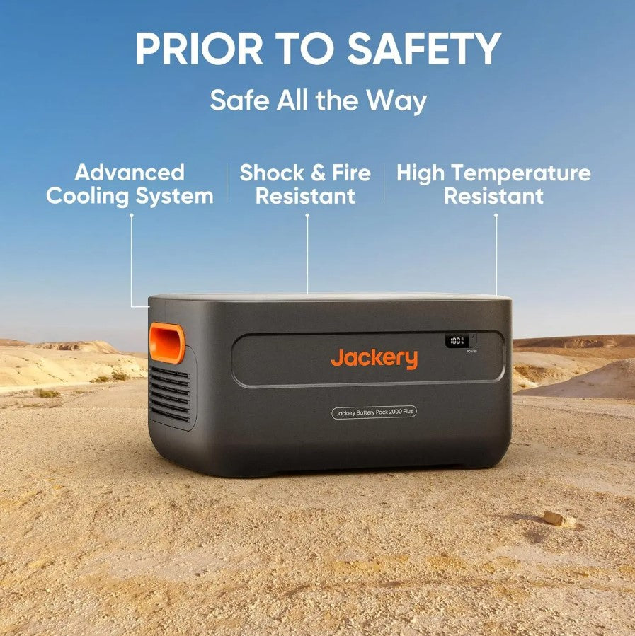 Jackery Battery Pack 2000 Plus 2042.8Wh 3000W New