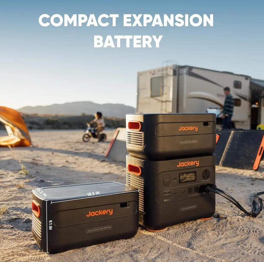 Jackery Battery Pack 2000 Plus 2042.8Wh 3000W New