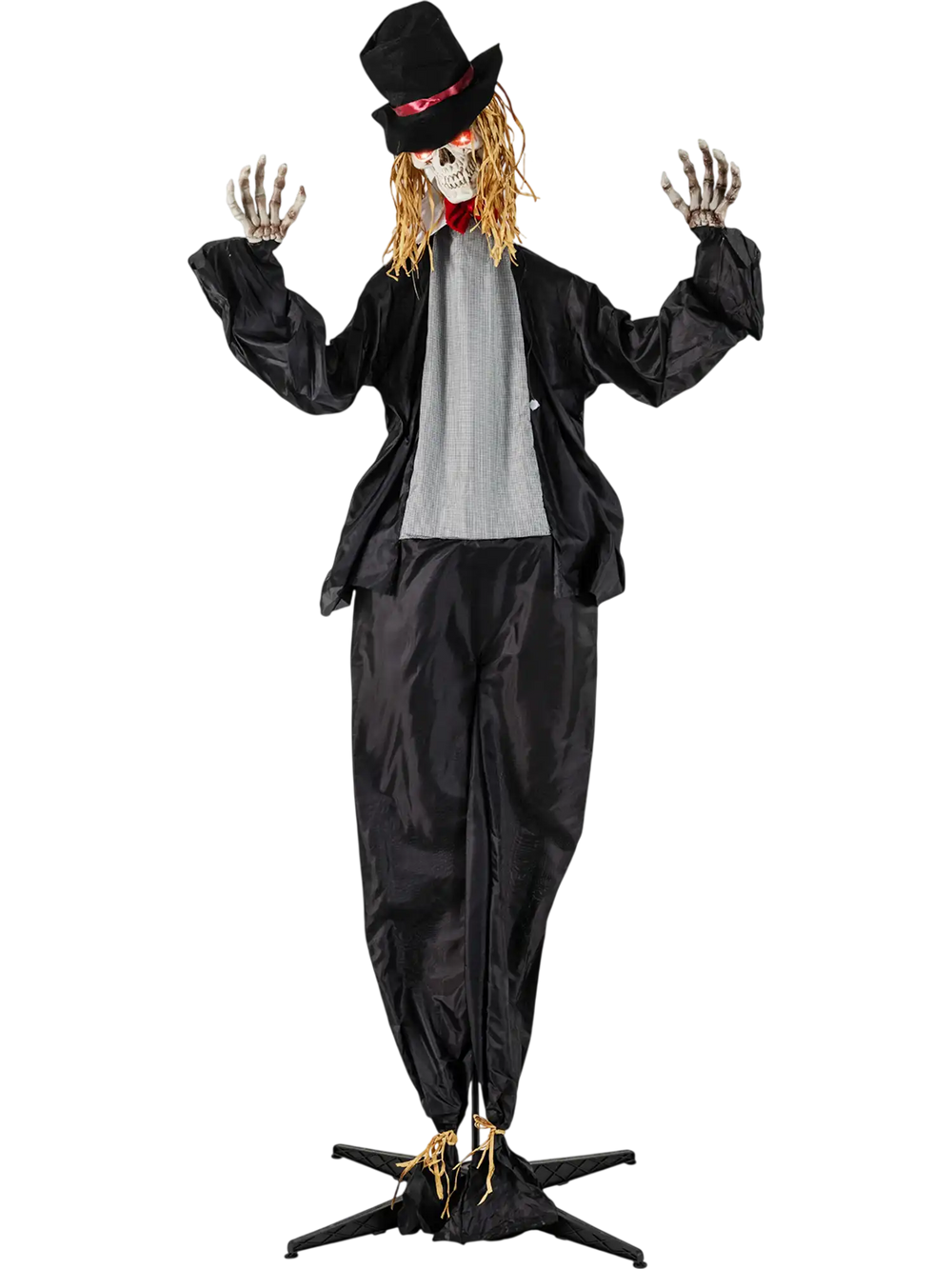 Halloween Animatronic Standing Groom 7.2 FT Haunted House Decoration