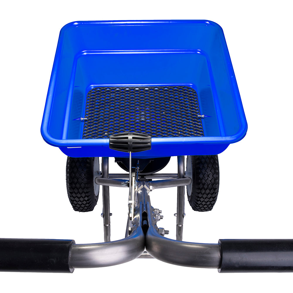 Earthway 90399 Ice Melt Broadcast Spreader Stainless Steel 100 Lbs Hopper New