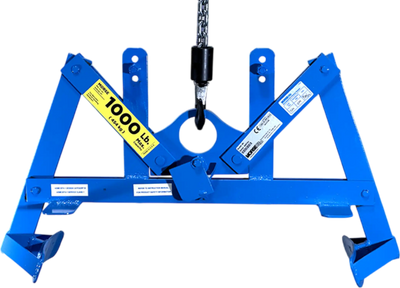 Morse 90 Verti-Karrier Below-Hook Drum Lifter 1,000 lbs Capacity for 55-Gallon Drums New