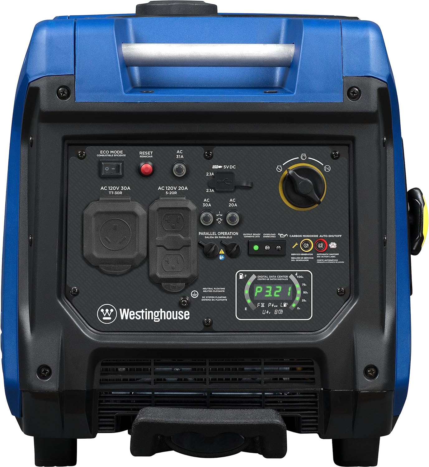 Westinghouse Portable Generator with Co Sensor