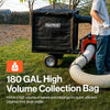 Super Handy GUO142 Towable Leaf and Lawn Vacuum 180 Gal. Collection 15 HP Gas Electric Start New