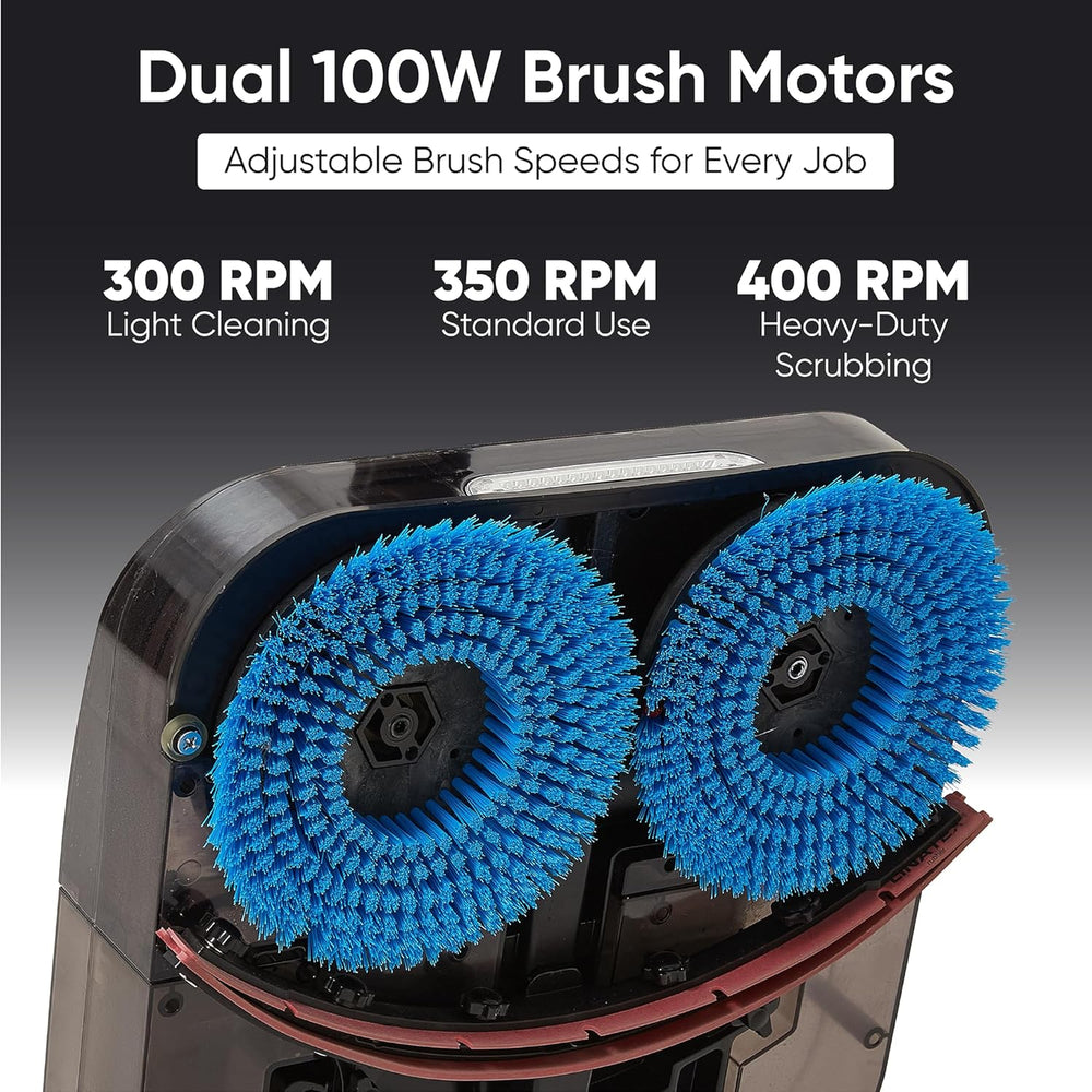 Dapper Supply Mini Automatic Floor Scrubber 16" Battery Powered 1 Gal. Tank New