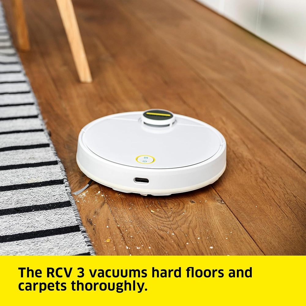 Karcher RCV 3 Robot Vacuum with Mop Function LiDAR Remote App Control New