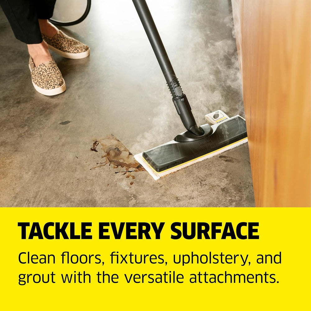 Karcher SC 3 EasyFix Steam Cleaner 800 Sq. Ft Coverage 40 Sec. Heat-Up 1450W New