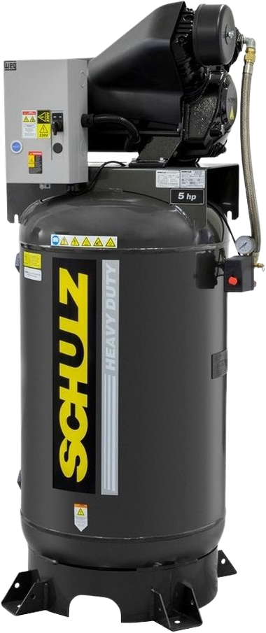 Schulz Audaz MCSV Air Compressor 5 HP 80 gal. 2-Stage 230V 1-Phase Vertical New