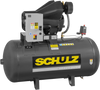 Schulz Audaz MCSV Air Compressor 5 HP 80 gal. 2-Stage 230V 3-Phase Horizontal New