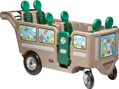 Gaggle Espresso 6 Seat Buggy Stroller New