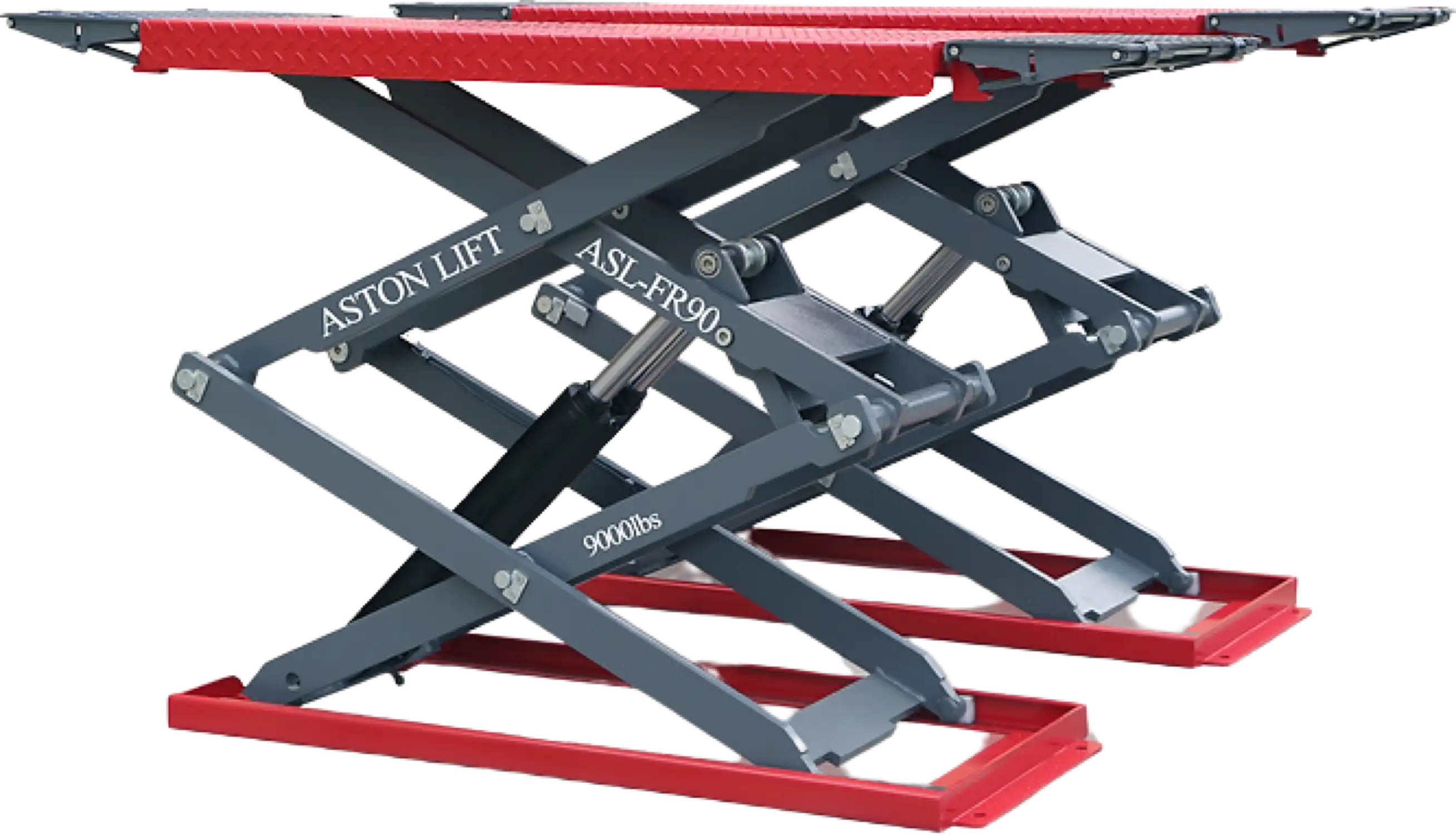 Aston Technologies ASL-FR9022 Full-Rise Scissor Lift 9,000 Lbs 72
