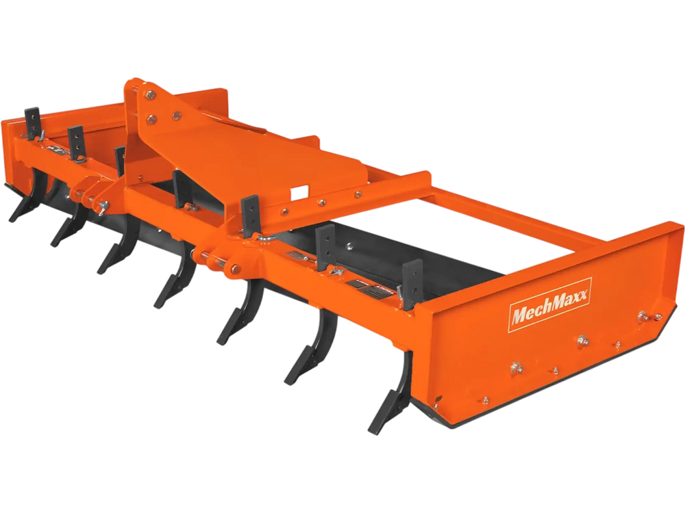 96" Heavy Duty Land Leveler Land Plane Scraper Grader with Shanks 3 Point Hitch,  LP96