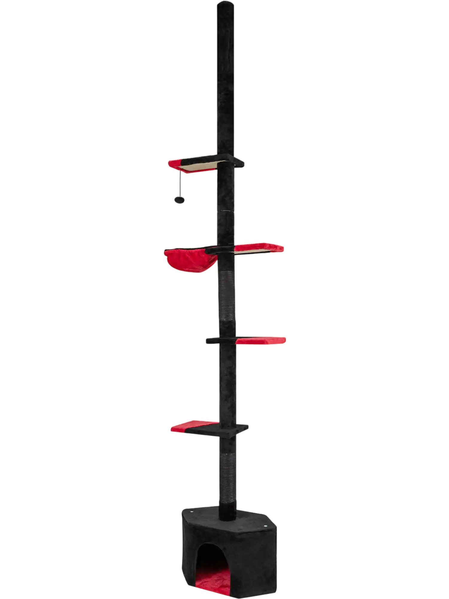 Costway Floor to Ceiling Gothic Cat Tree Condo 97-118