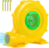 980W Bounce House Blower 1.31 HP Portable Air Pump Fan with Handle and Ground Stakes