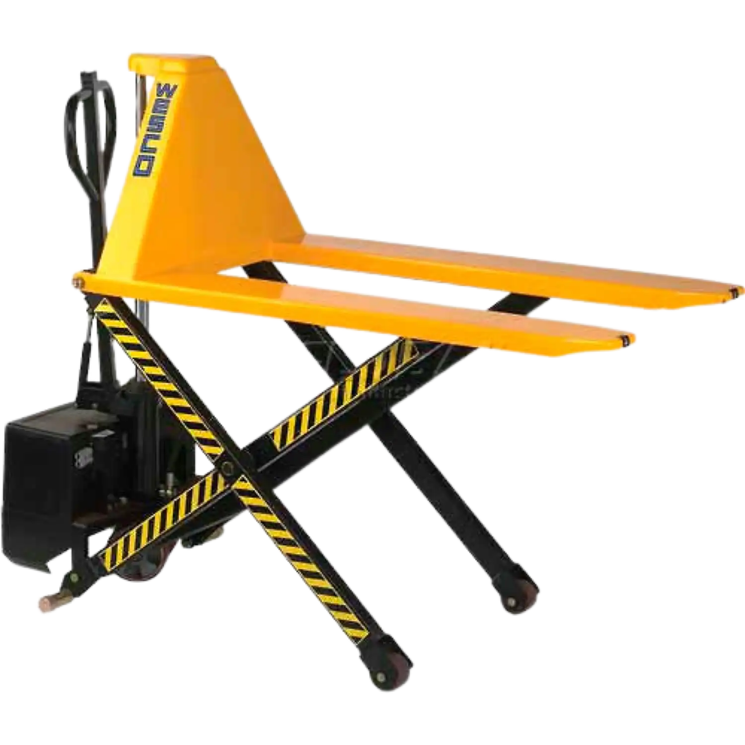Wesco 272937 Steel Telescoping Electric High Lift Pallet Truck  45