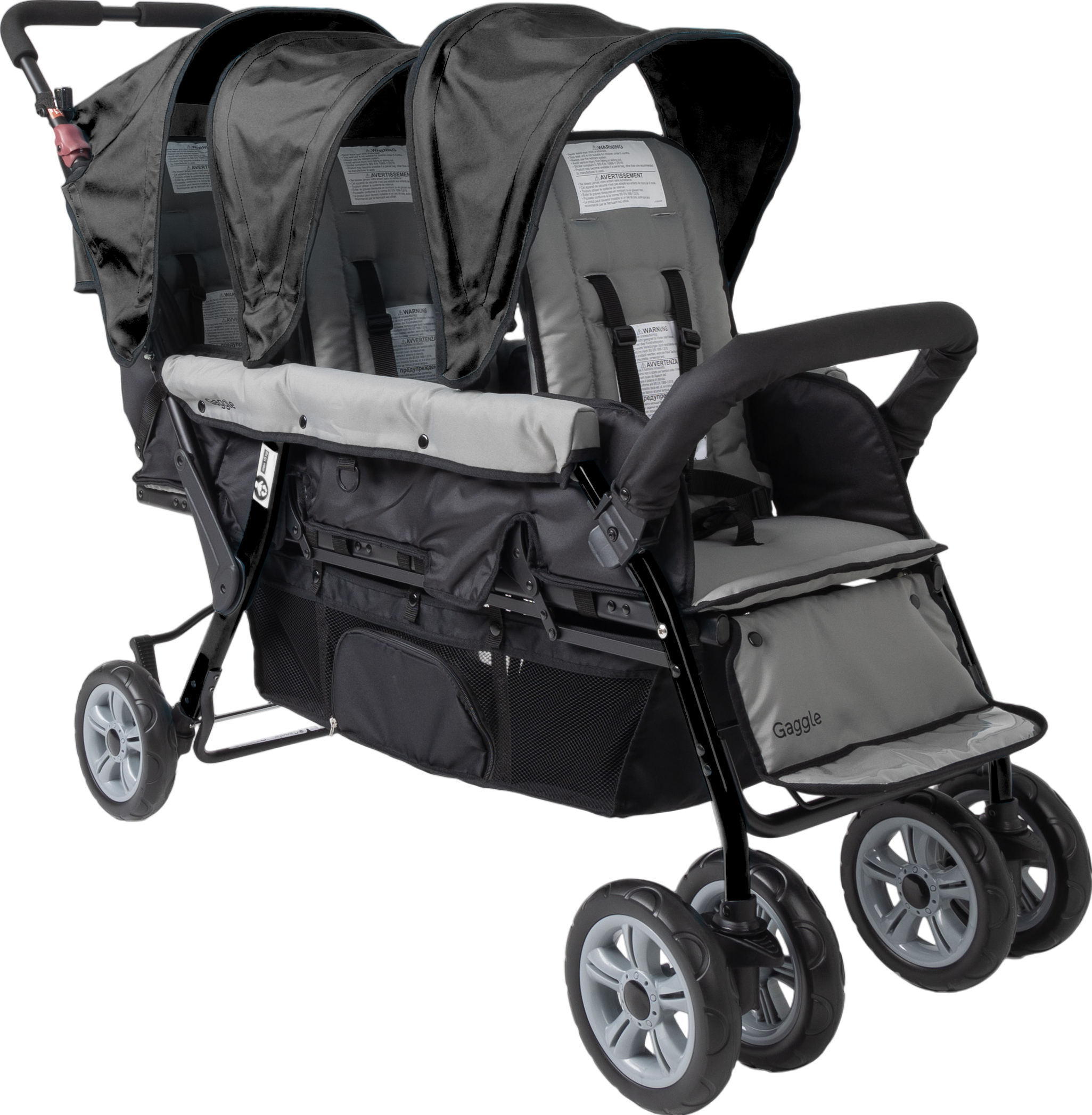 Gaggle Compass Trio 3 Seat Triple Stroller New