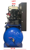 Eagle Truck Mount Air Compressor 150 PSI 30 Gal. 18.5 CFM 9 HP Honda GX270 Electric Start 9G30TRKE-H New
