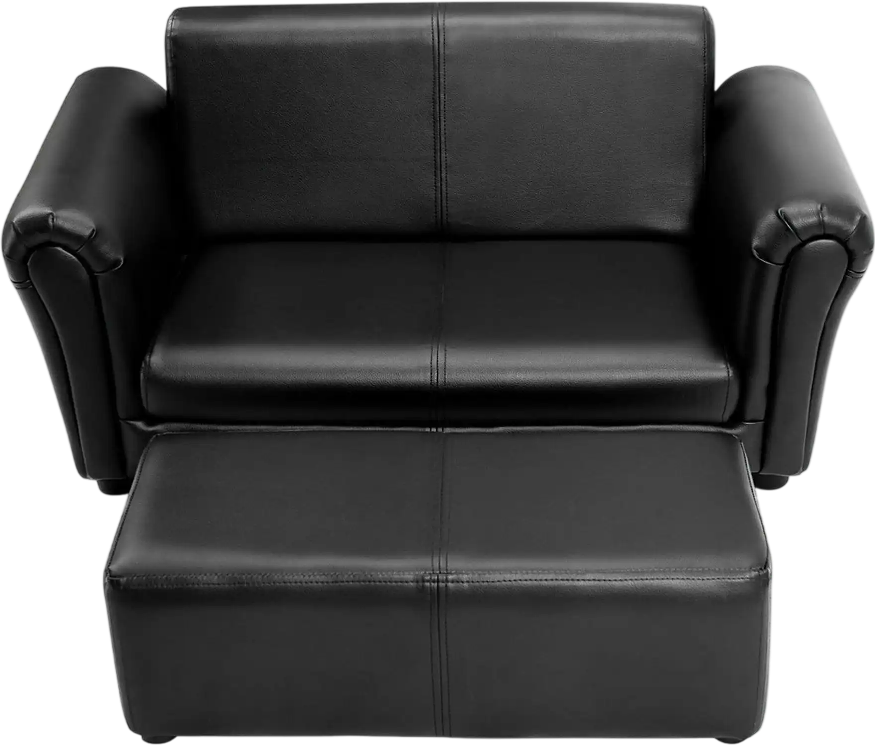 Costway Kids Double Couch Lounge Sofa Ottoman 32045697 New
