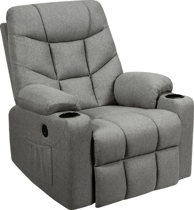 Costway Electric Massage Recliner with Power Lift 8-Point Massage and Lumbar Heat New