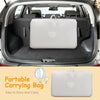 Portable carrying bag for the Travel Portable Baby Bed Side Sleeper Bassinet Crib in beige, ideal for easy storage and.
