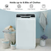 Costway Full-Automatic Washing Machine Portable 8.8lbs Capacity with Drain Pump New