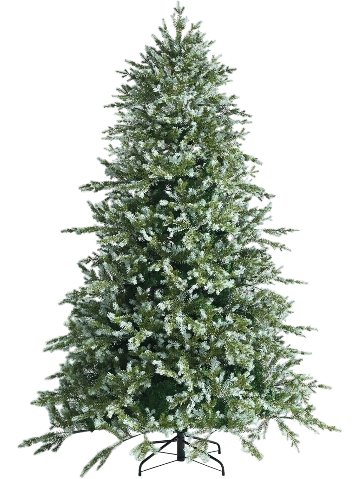 Costway 8' Hinged Artificial Christmas Spruce Tree Mixed PE PVC Tips 72918435 New