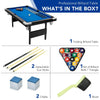Costway Billiard Pool Table Foldable 6ft with Complete Set of Balls New