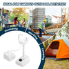 Camping hand wash station basin with 4.5-gallon tank, ideal for picnicking, working, and camping activities.