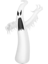 12 Feet Halloween Inflatable Ghost with LED Lights