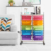 15 Drawers Rolling Storage Cart Organizer - Gallery View 1 of 9