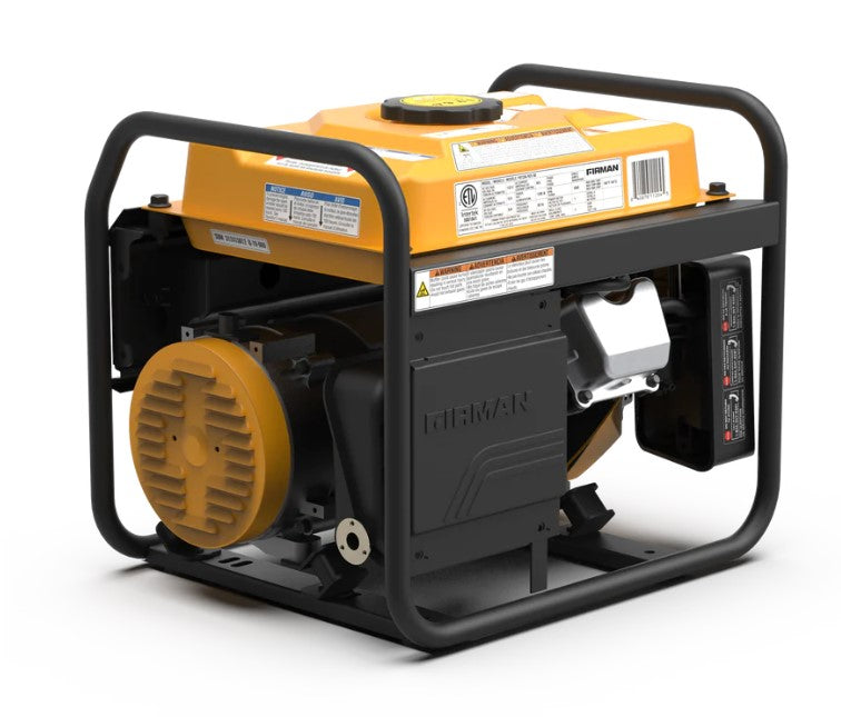 Firman P01204 Generator 1200W/1500W 20 Amp With CO Alert New