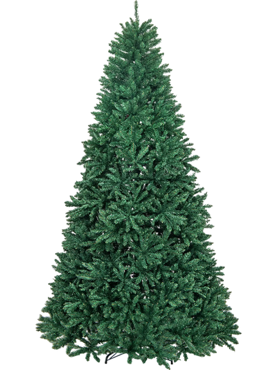 Costway 9' Hinged Premium Artificial PVC Christmas Tree w/ Metal Stand 21740658 New