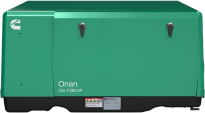 Cummins Onan QG 7000i DF 7.0kW RV Generator 7HGLCA-8312 EFI Dual Fuel Gas LP Single Phase 120/240V Air Cooled EVAP New