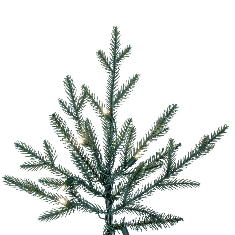 Vickerman Itasca Fraser Artificial Christmas Tree 7.5' x 64" with 750 Warm White LED Lights New