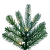Vickerman King Spruce Artificial Christmas Tree 7.5' x 56" Warm White LED Lights New