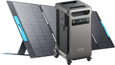 Anker SOLIX F3800 Power Station 3840Wh 6000W with 200W Solar Panel Manufacturer RFB