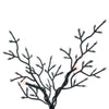 Vickerman Black Cedar Spooky Tree 7' x 38" Pre-lit Orange/Purple LED Lights New