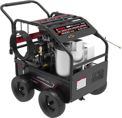 A-iPower A4000 Gas Pressure Washer Hot Water 4000 PSI 4 GPM Diesel Heater New
