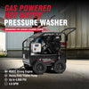 AiPower Gas Hot Water Pressure Washer 4000 PSI 4.0 GPM with Diesel Heater EPA Certified, A4000