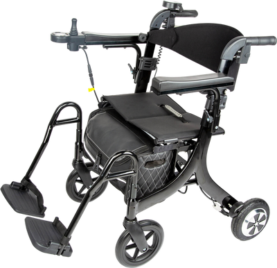 Alton Culver Altay Rollator Multifunctional Power Assist Walker 12 Mile Range 3.75 MPH 24V 500W New