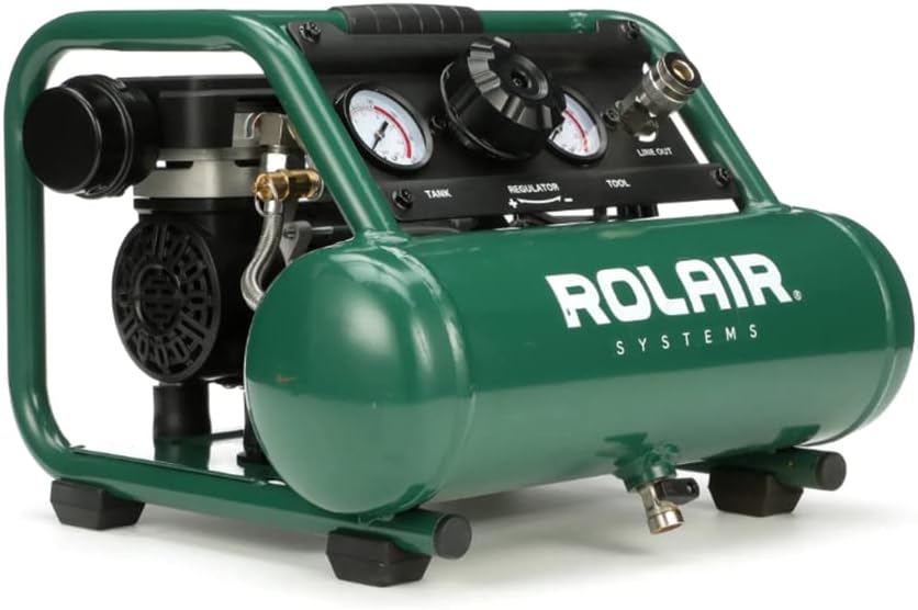 Rolair AB5PLUS Air Compressor Hand Carry Electric 1 gal. 0.5 HP Single Stage Pump Manufacturer RFB